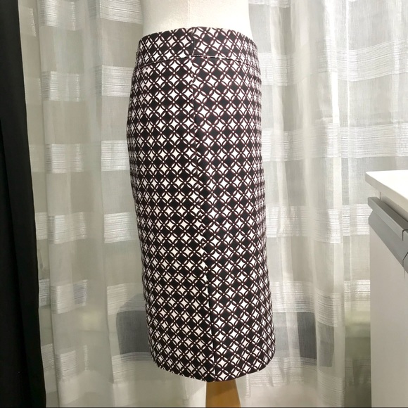 JESSICA Pencil skirt, red/black/white, size 6 - Picture 3 of 7